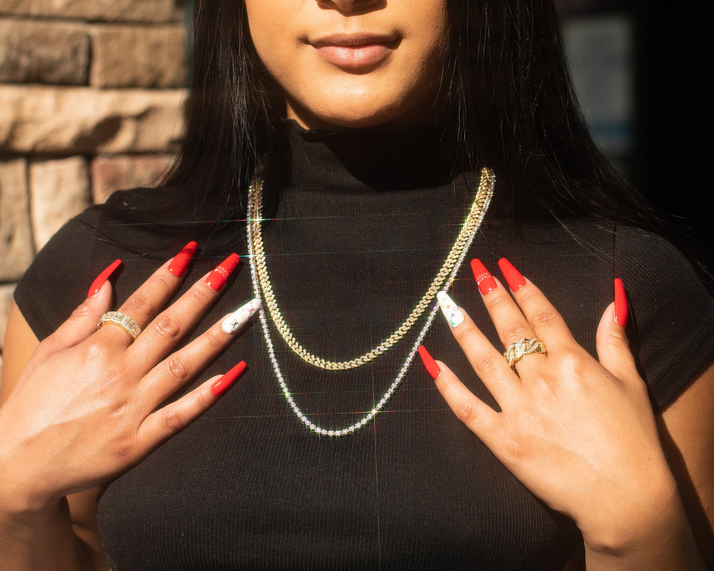 Womens Diamond Chains