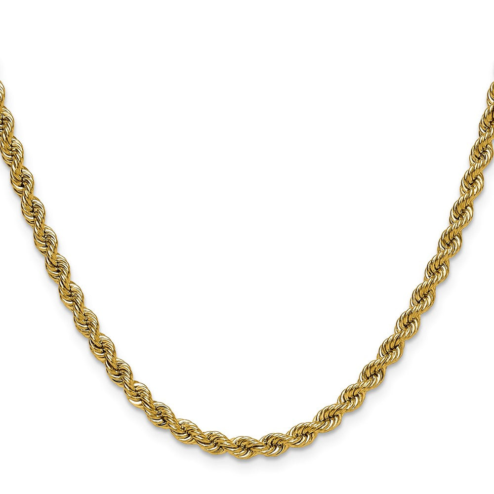 14k 4.2mm Regular Rope Chain (30.72 grams)