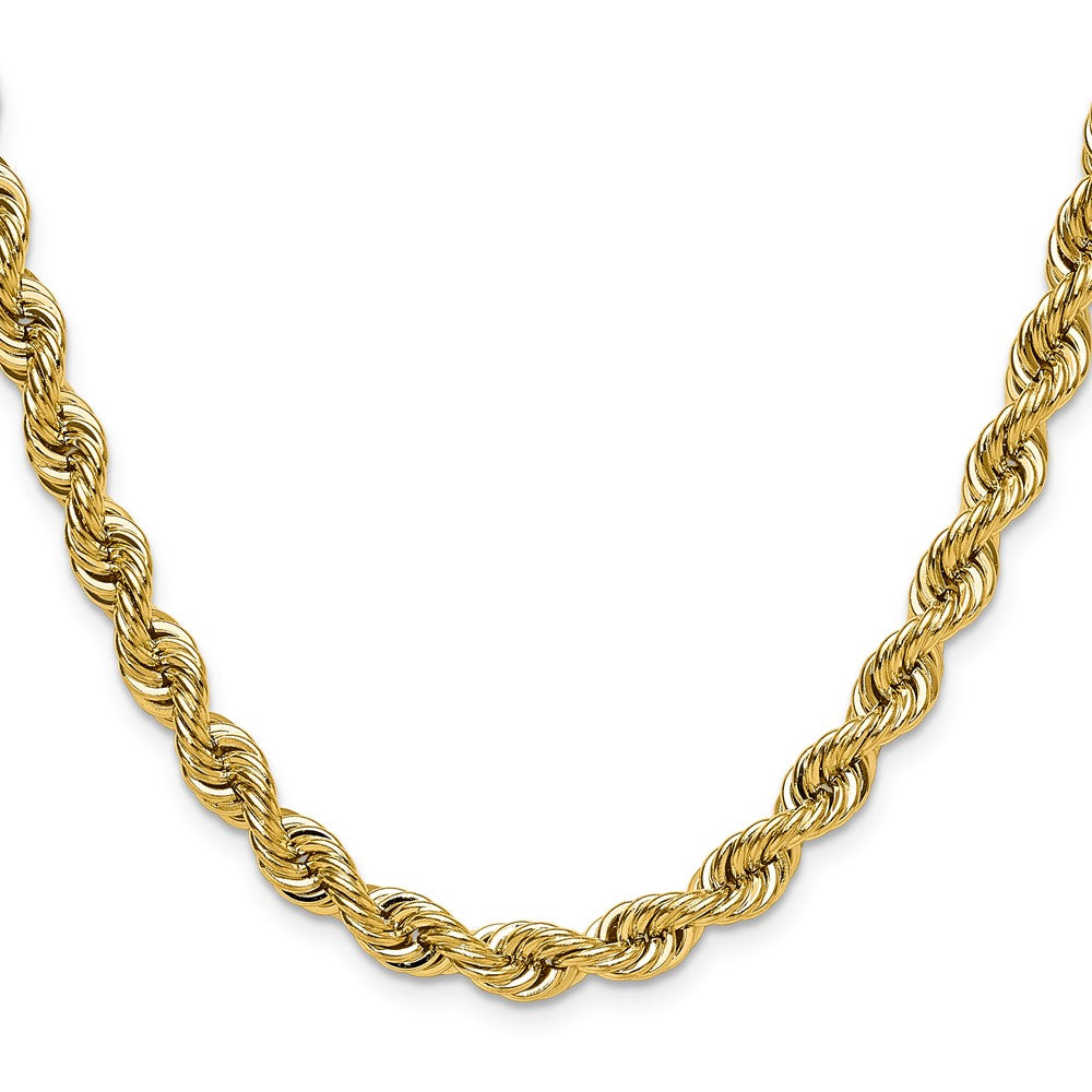 14k 6.7mm Regular Rope Chain (78.07 grams)