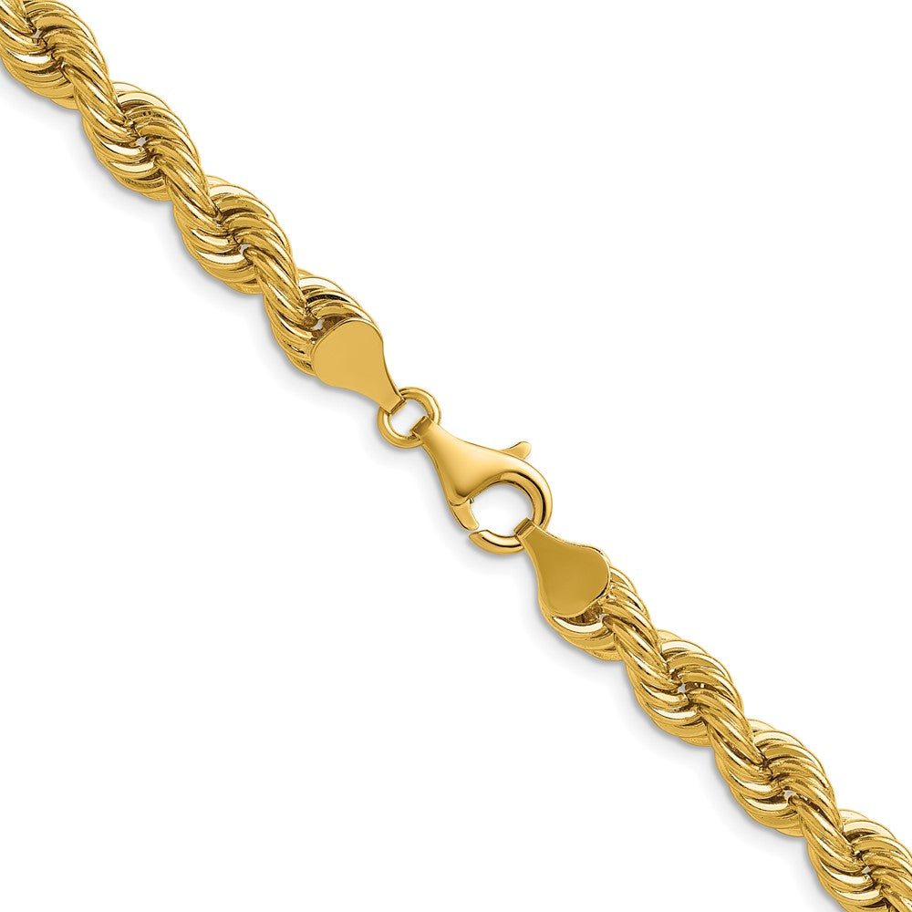 14k 6.7mm Regular Rope Chain (78.07 grams)