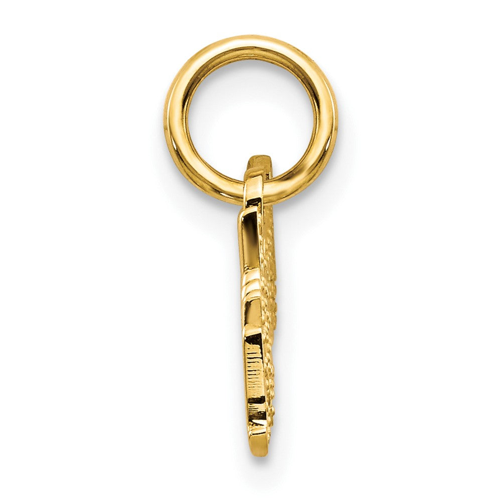 10k Yellow Gold 26 mm GRANDMA Charm (0.79 grams)