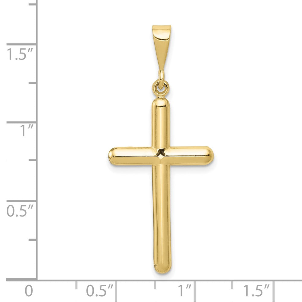 10k Yellow Gold 17 mm Cross Pendant (1.55 grams)