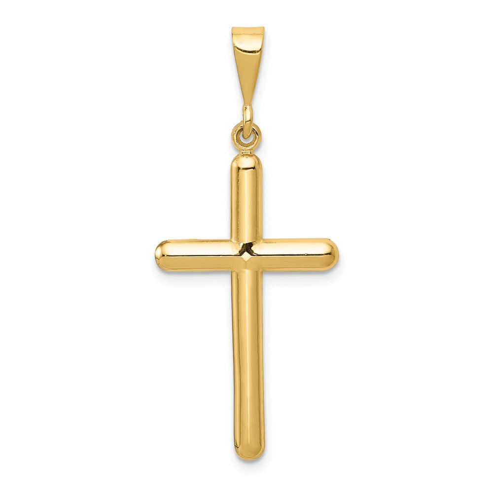 10k Yellow Gold 17 mm Cross Pendant (1.55 grams)