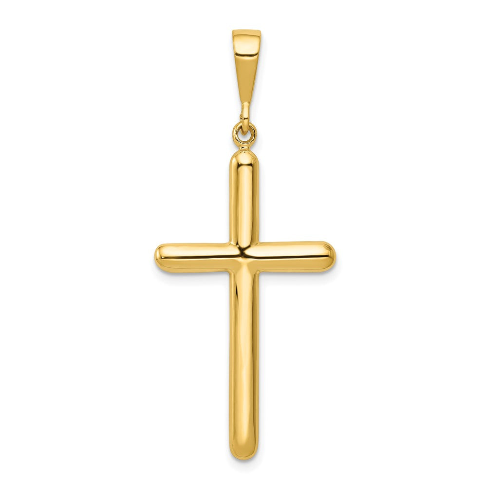 10k Yellow Gold 20 mm Cross Pendant (1.93 grams)