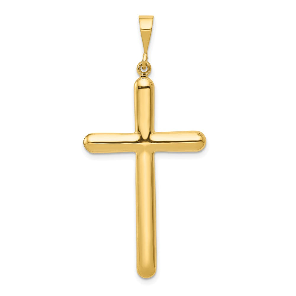 10k Yellow Gold 23 mm Cross Pendant (3.27 grams)