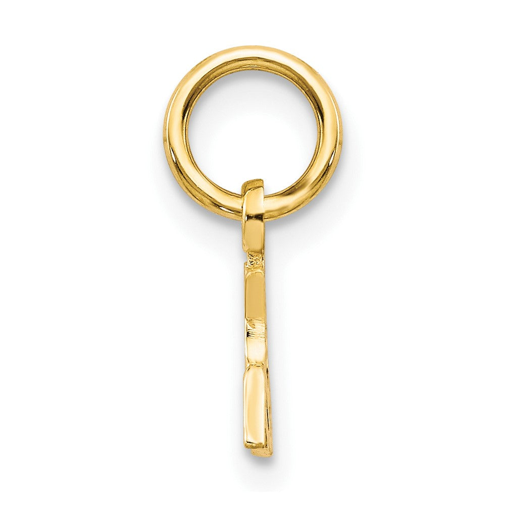 10k Yellow Gold 16 mm I LOVE MY GRANDMA Charm (0.47 grams)
