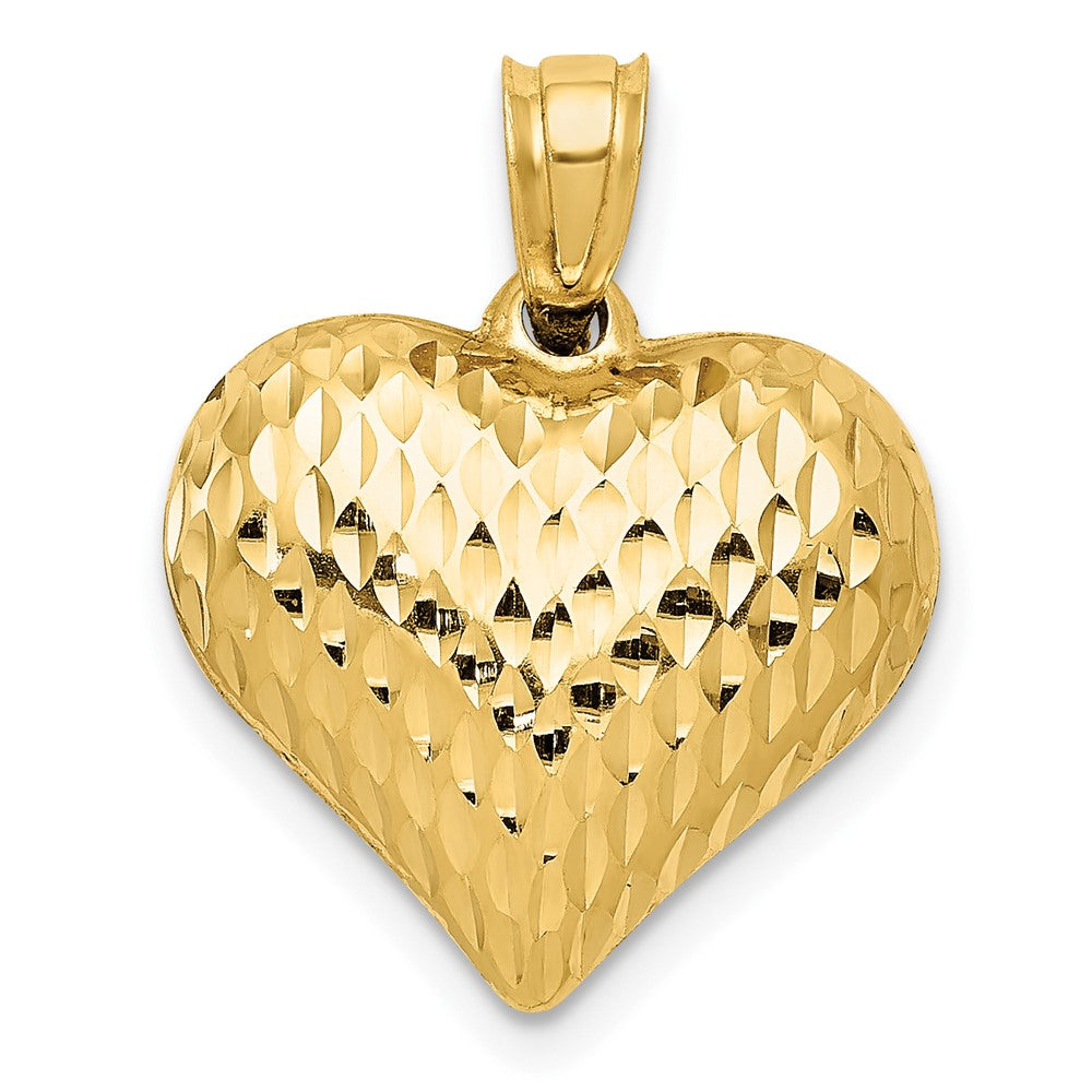 10K popular GOLD HEART SPRAY PENDANT