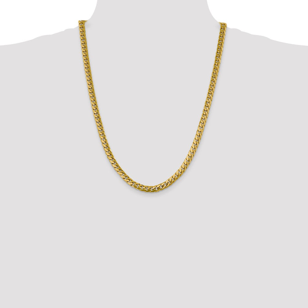 10k Yellow Gold 6.25 mm Solid Miami Cuban Chain (47.72 grams)