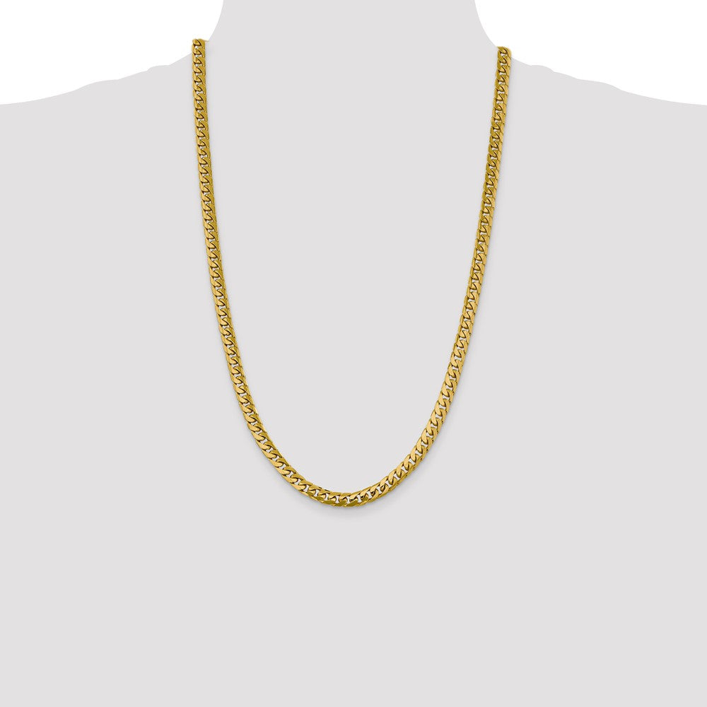 10k Yellow Gold 6.25 mm Solid Miami Cuban Chain (47.72 grams)