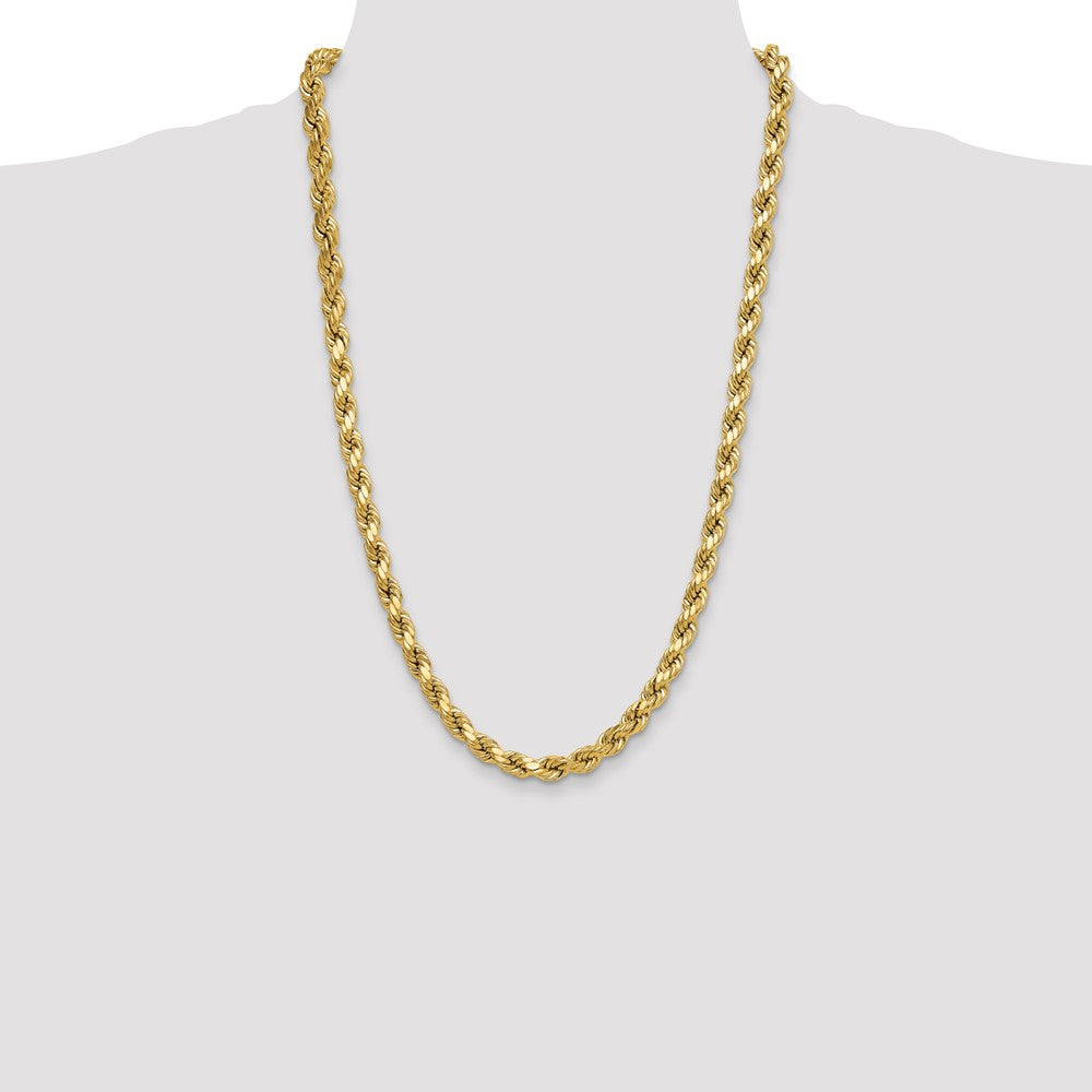 10k 8.0mm Semi-solid D/C Rope Chain