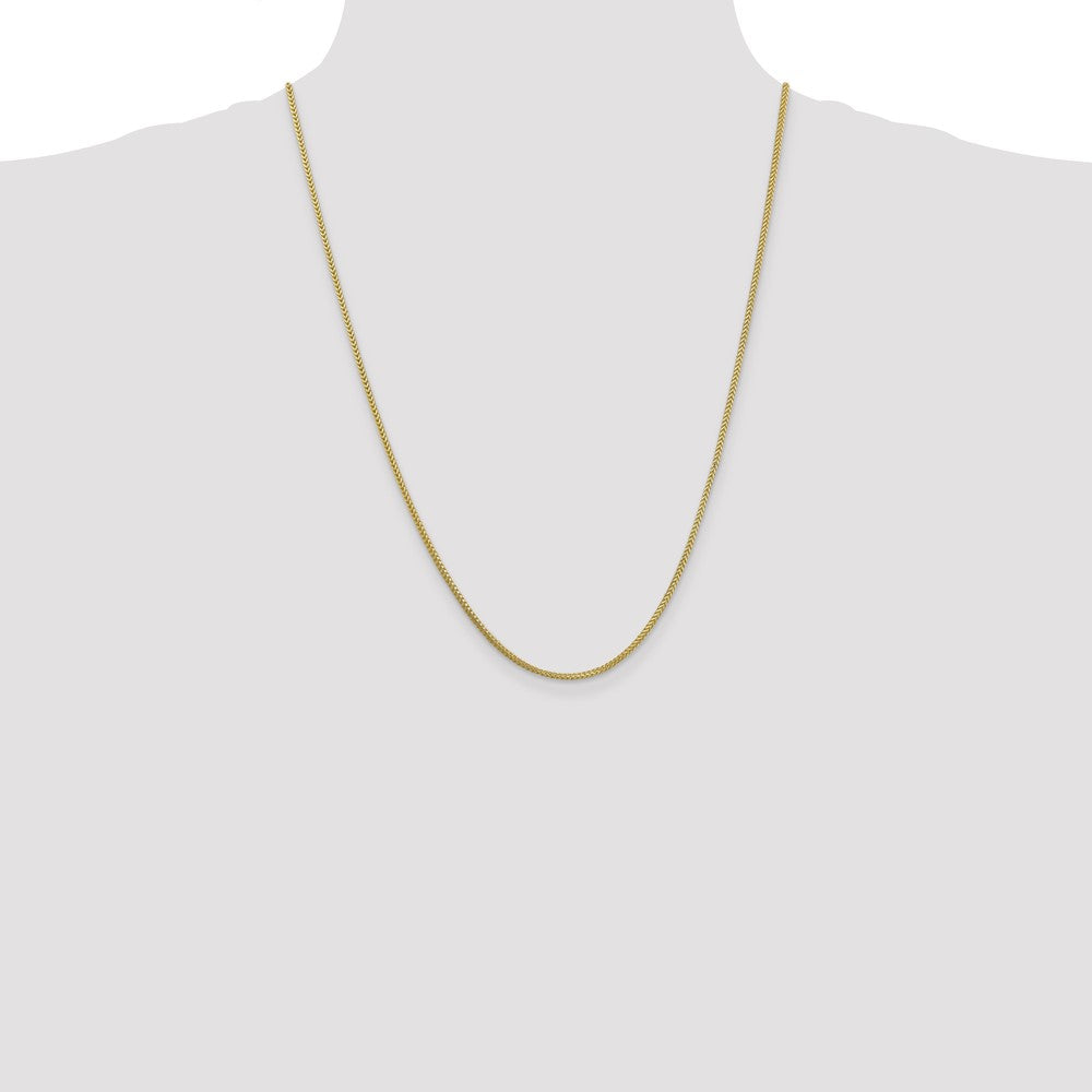 10k Yellow Gold 1.3 mm Franco Chain (4.09 grams)