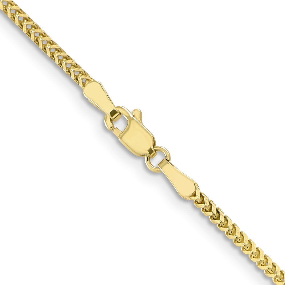 10k Yellow Gold 1.5 mm Franco Chain (6.31 grams)