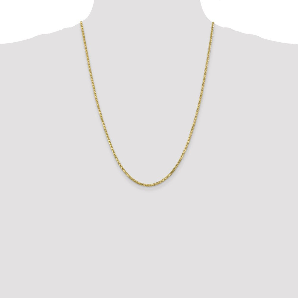 10k Yellow Gold 2 mm Franco Chain (11.8 grams)