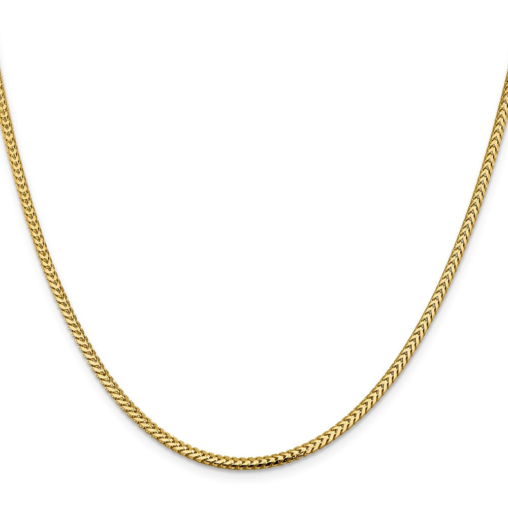 10k Yellow Gold 2.3 mm Franco Chain (14.98 grams)