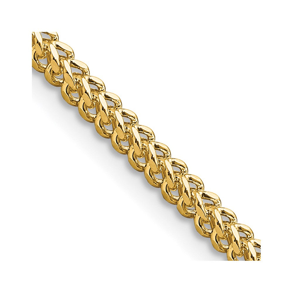10k Yellow Gold 2.3 mm Franco Chain (14.98 grams)