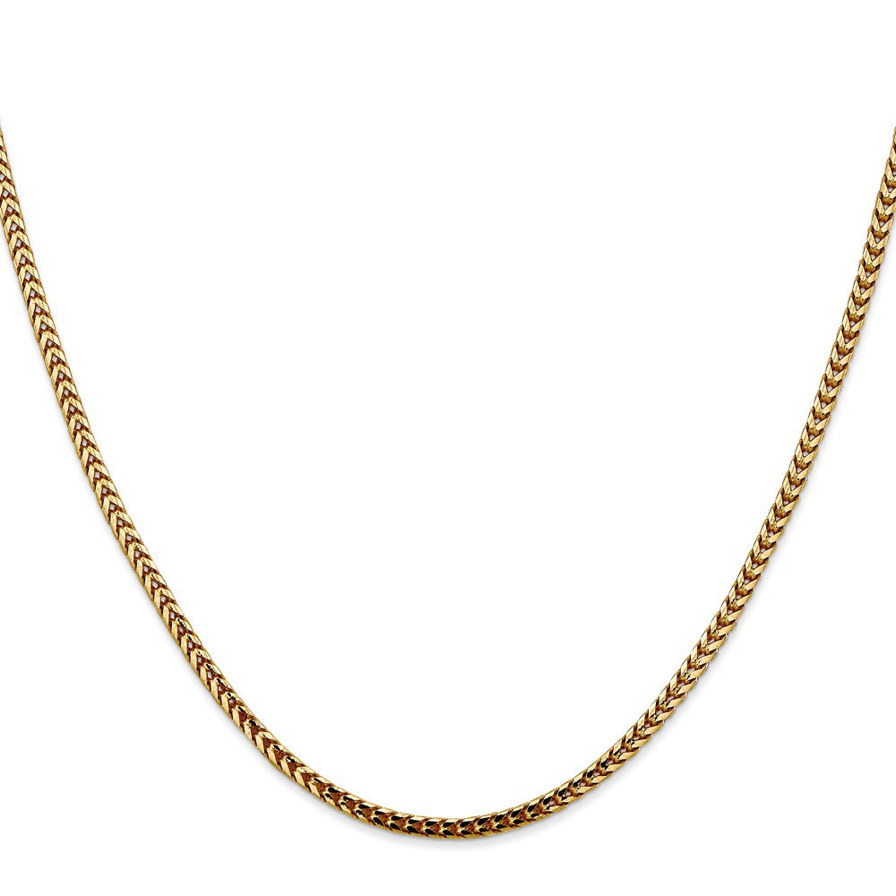 10k Yellow Gold 2.5 mm Franco Chain (19.31 grams)