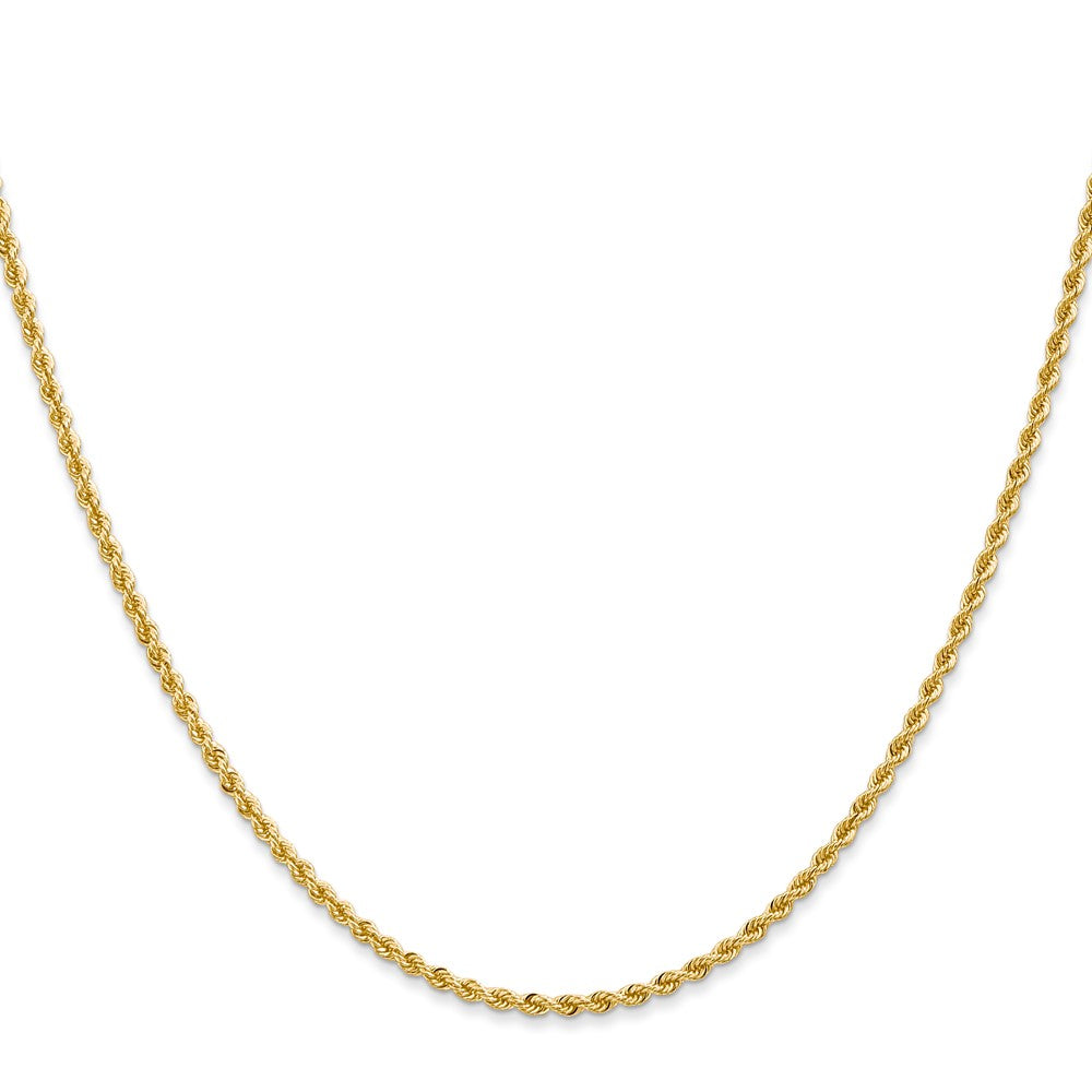 10k Yellow Gold 2 mm Regular Rope Chain (4.21 grams)