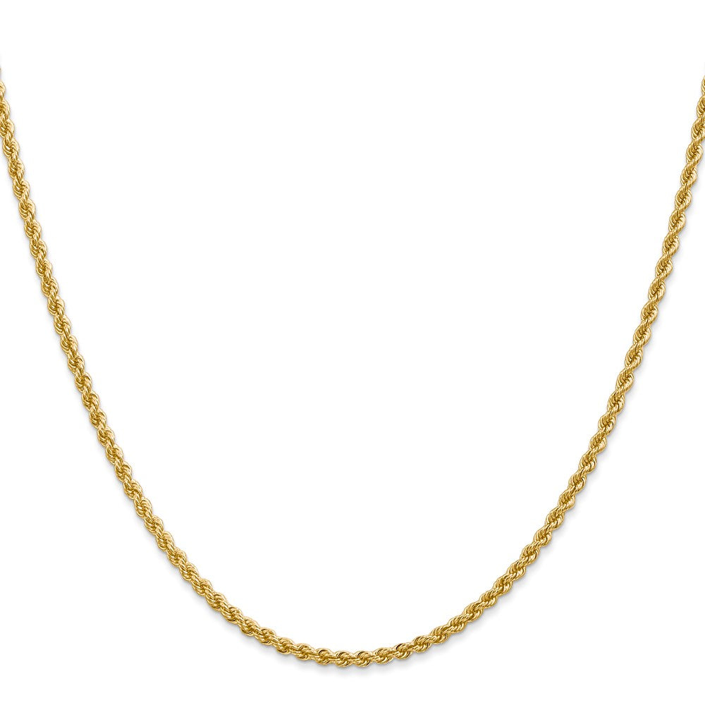 10k Yellow Gold 2.25 mm Regular Rope Chain (5.72 grams)