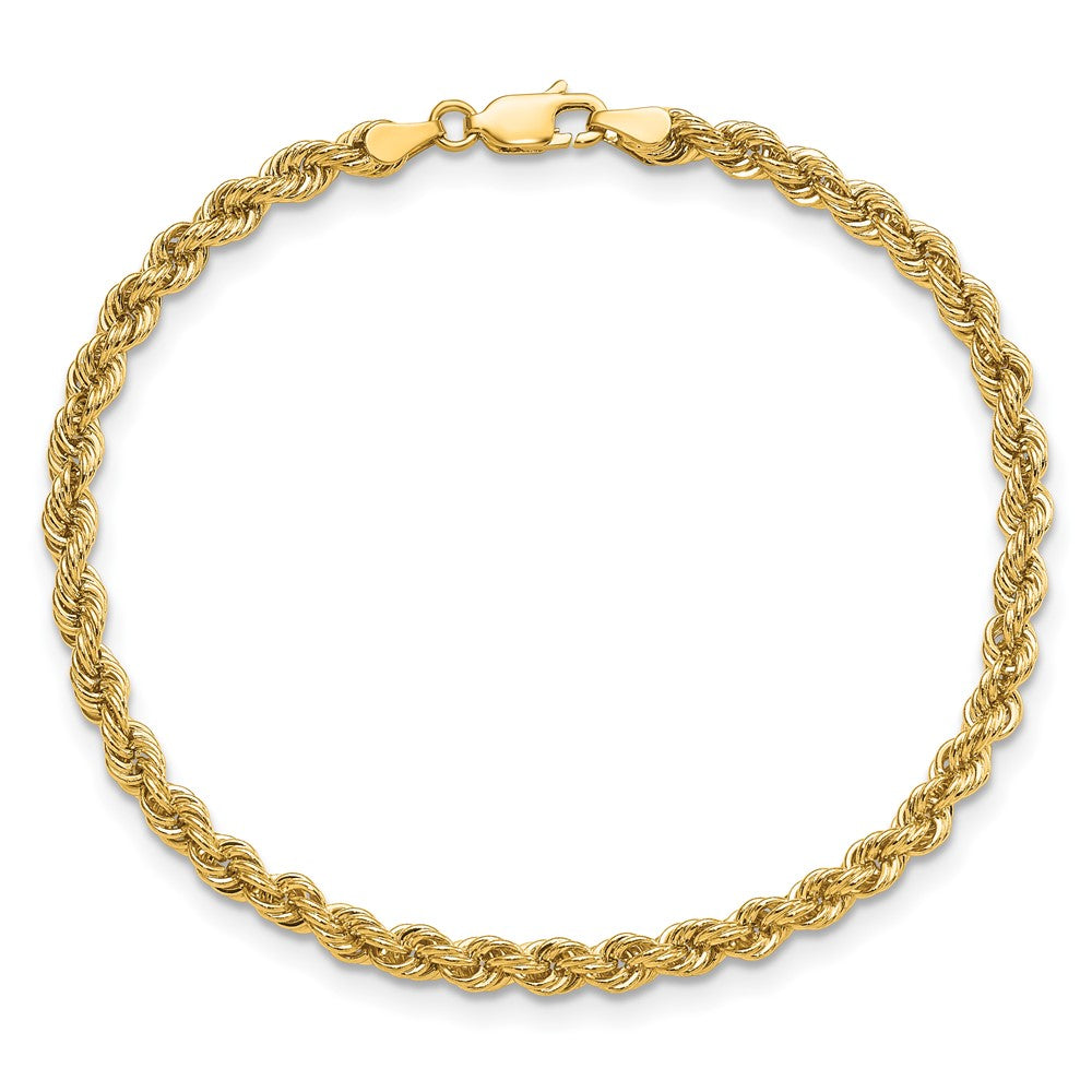 10k Yellow Gold 4 mm Regular Rope Chain (10.37 grams)