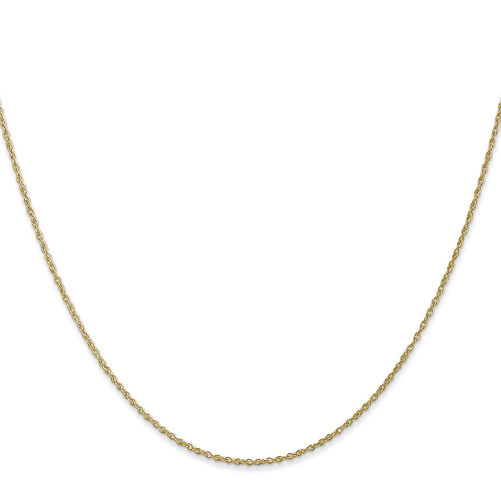 10k Yellow Gold 0.8 mm Lite-Baby Rope Chain (0.7 grams)