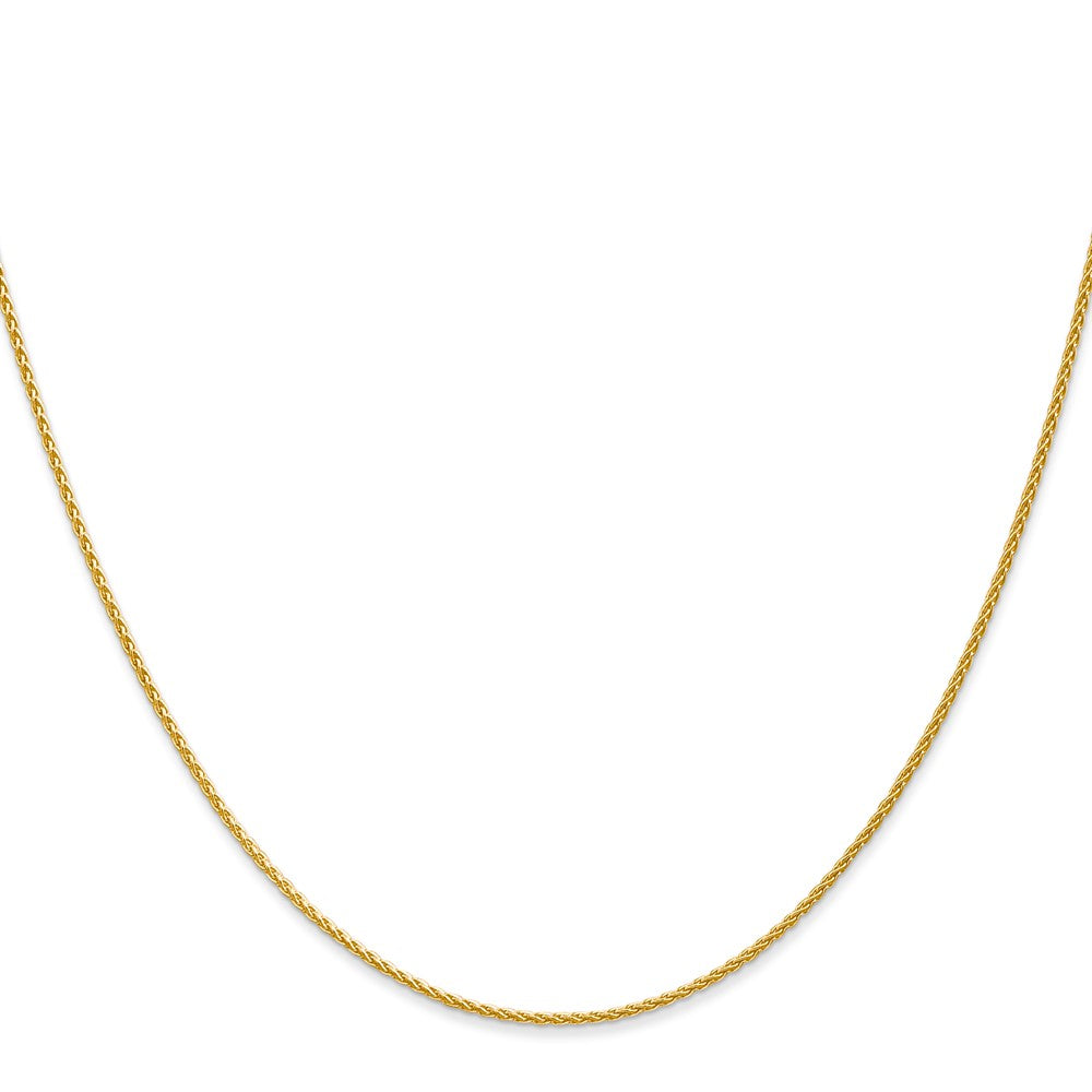 10k Yellow Gold 1.2 mm Parisian Wheat Chain (2.28 grams)