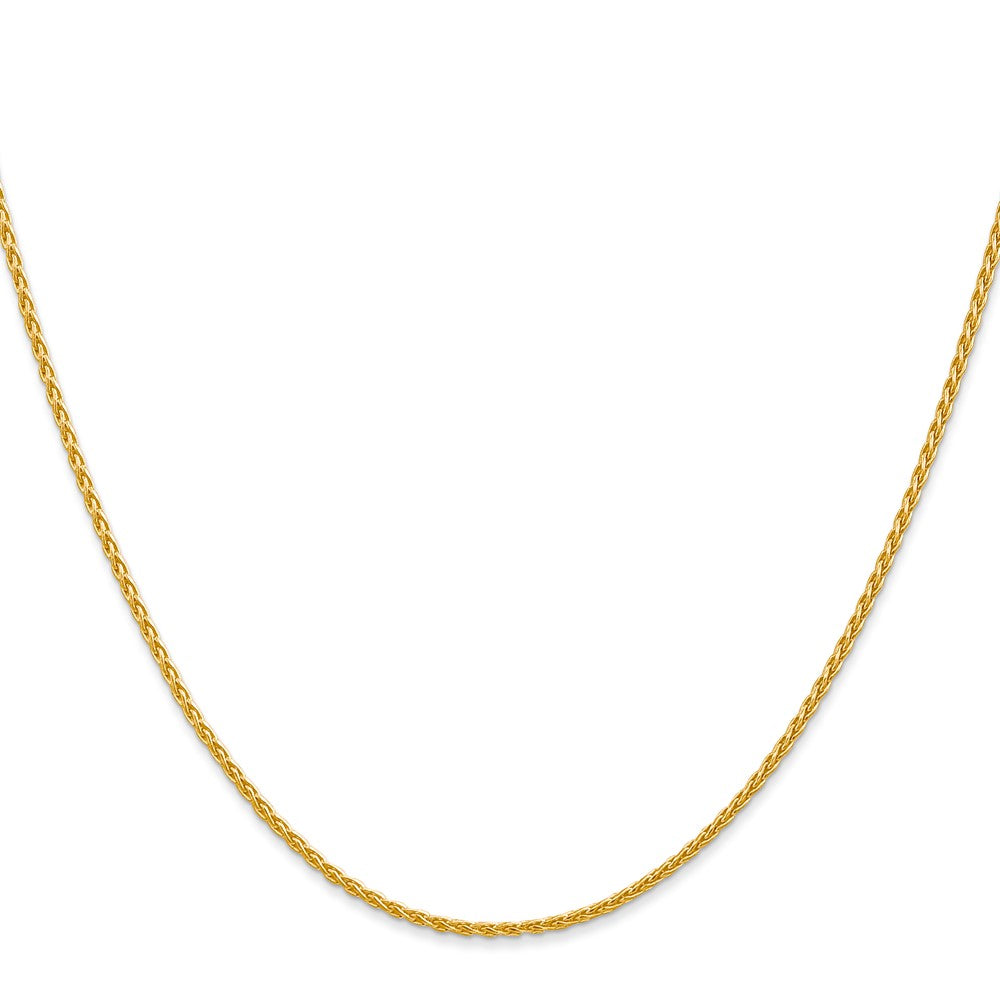 10k Yellow Gold 1.5 mm Parisian Wheat Chain (3.7 grams)