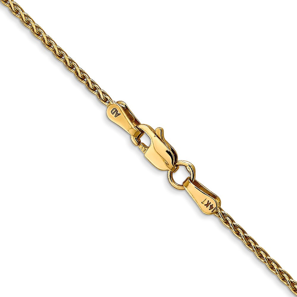 10k Yellow Gold 1.5 mm Parisian Wheat Chain (3.7 grams)