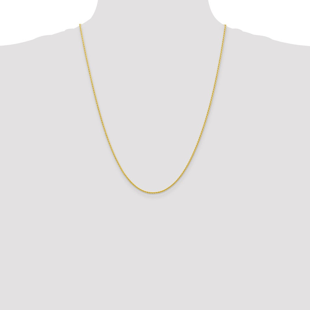10k Yellow Gold 1.5 mm Parisian Wheat Chain (3.7 grams)