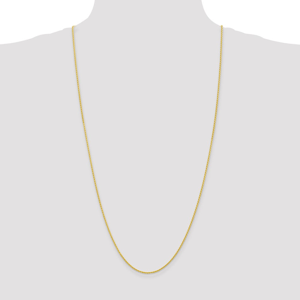 10k Yellow Gold 1.5 mm Parisian Wheat Chain (3.7 grams)