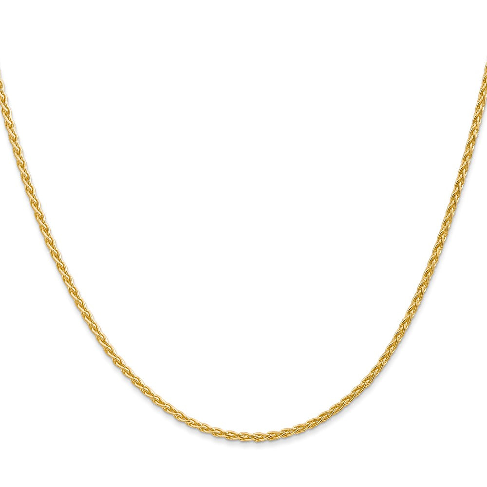 10k Yellow Gold 1.75 mm Parisian Wheat Chain (5.72 grams)