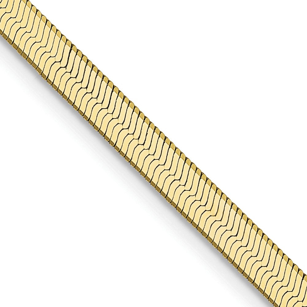 10k Yellow Gold 3 mm Silky Herringbone Chain (4.72 grams)
