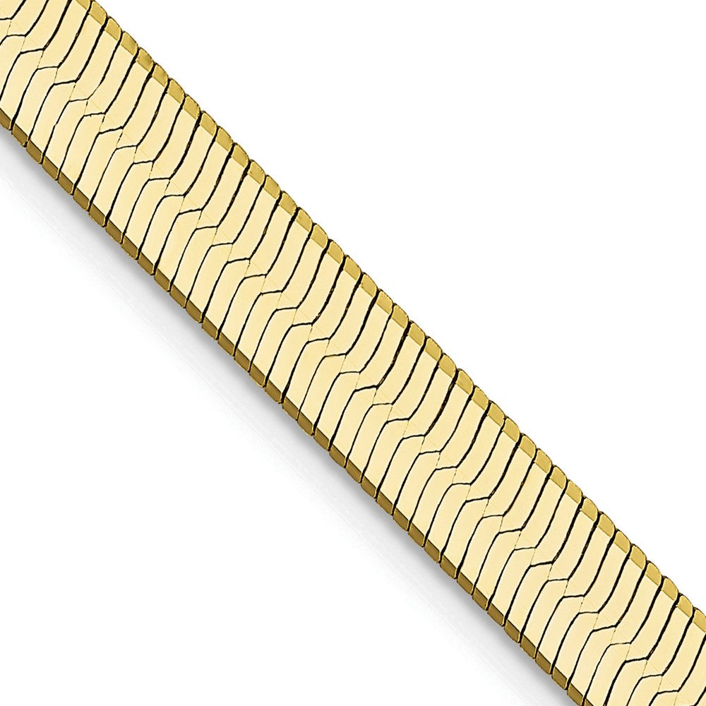 10k Yellow Gold 5 mm Silky Herringbone Chain