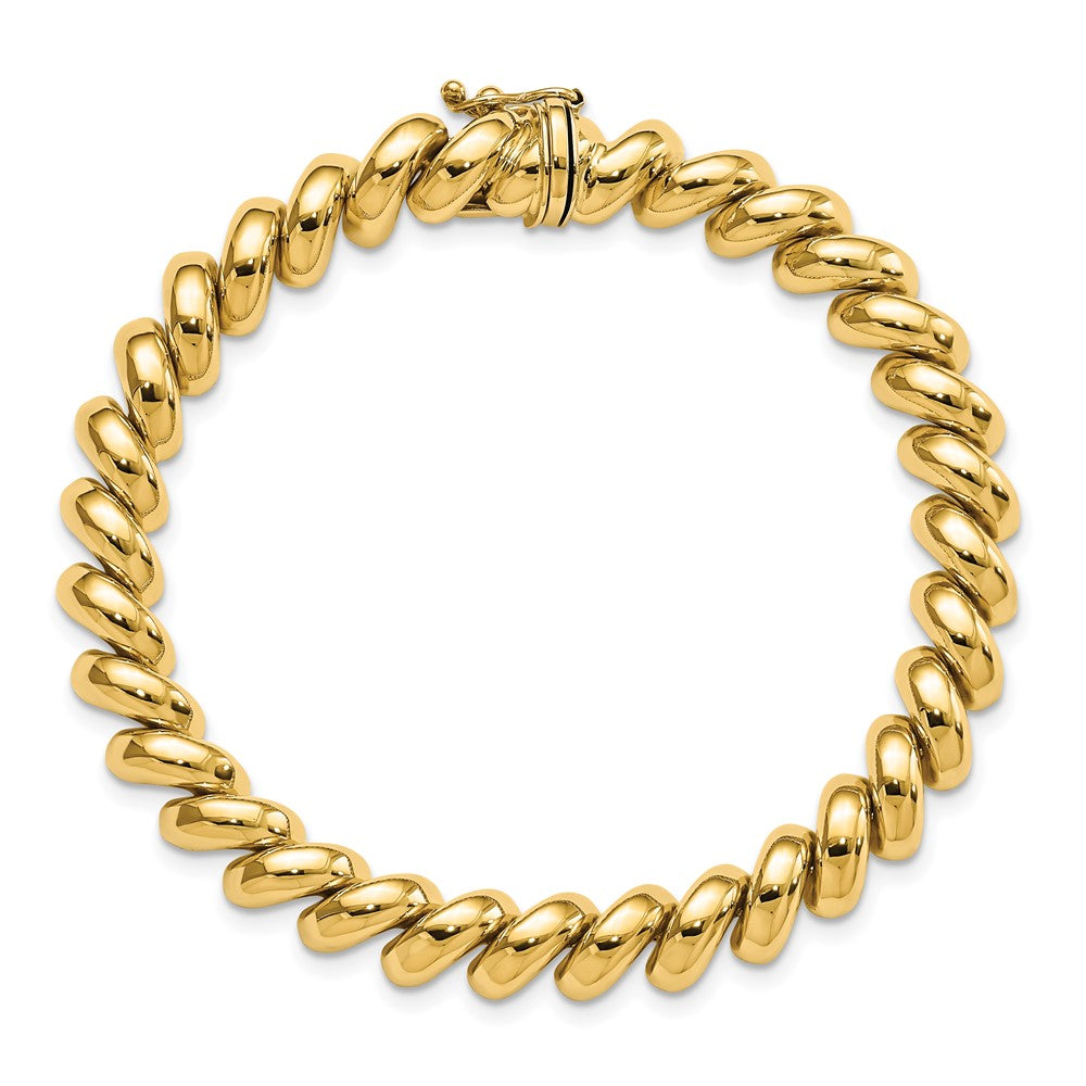 10k Yellow Gold 8 mm San Marco Bracelet (12.9 grams)