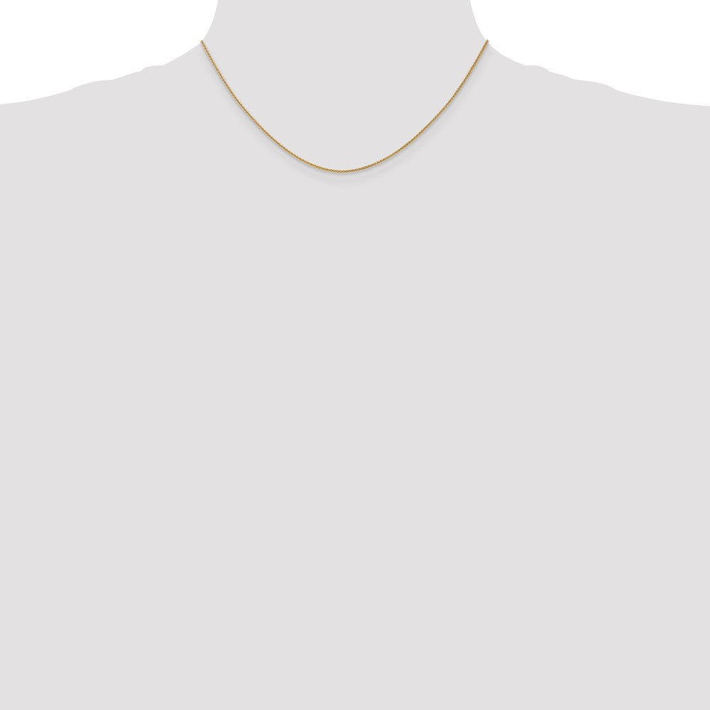 10k Yellow Gold 1.05 mm Spiga Chain (1.81 grams)