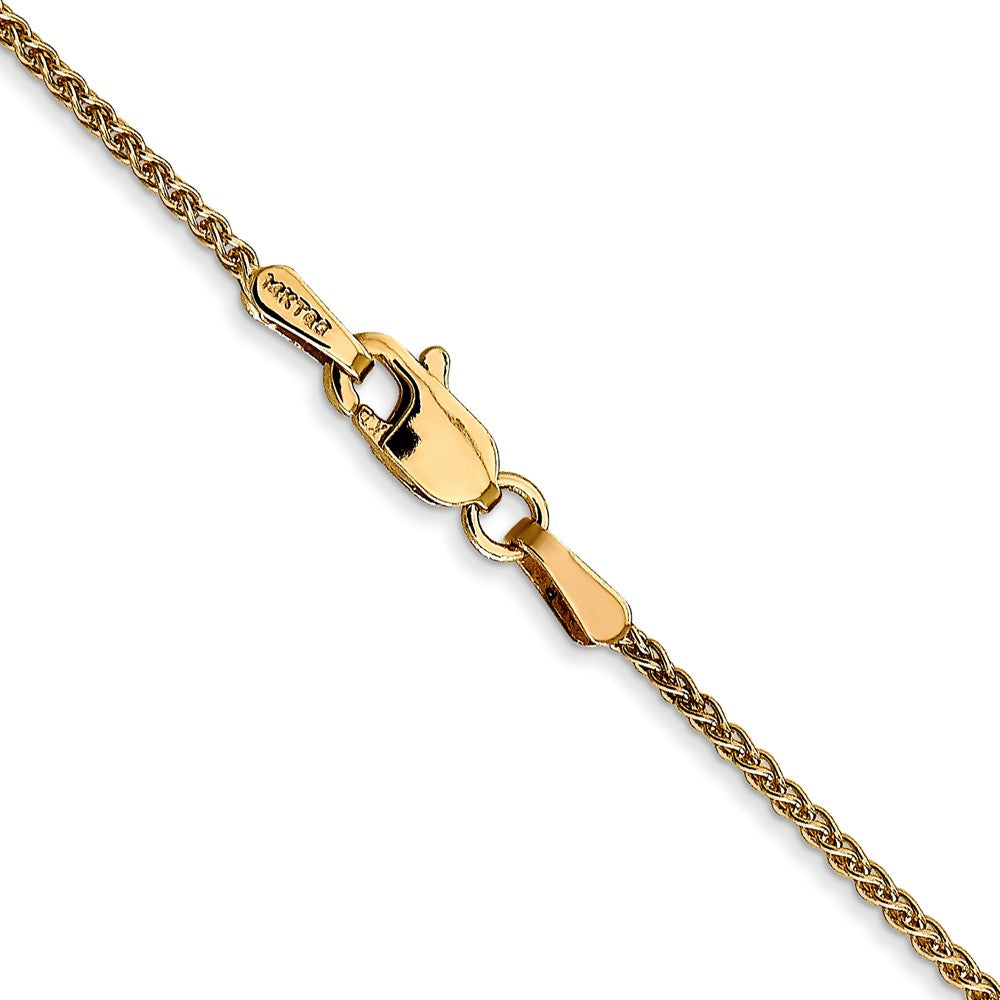 10k Yellow Gold 1.25 mm Spiga Chain (2.6 grams)