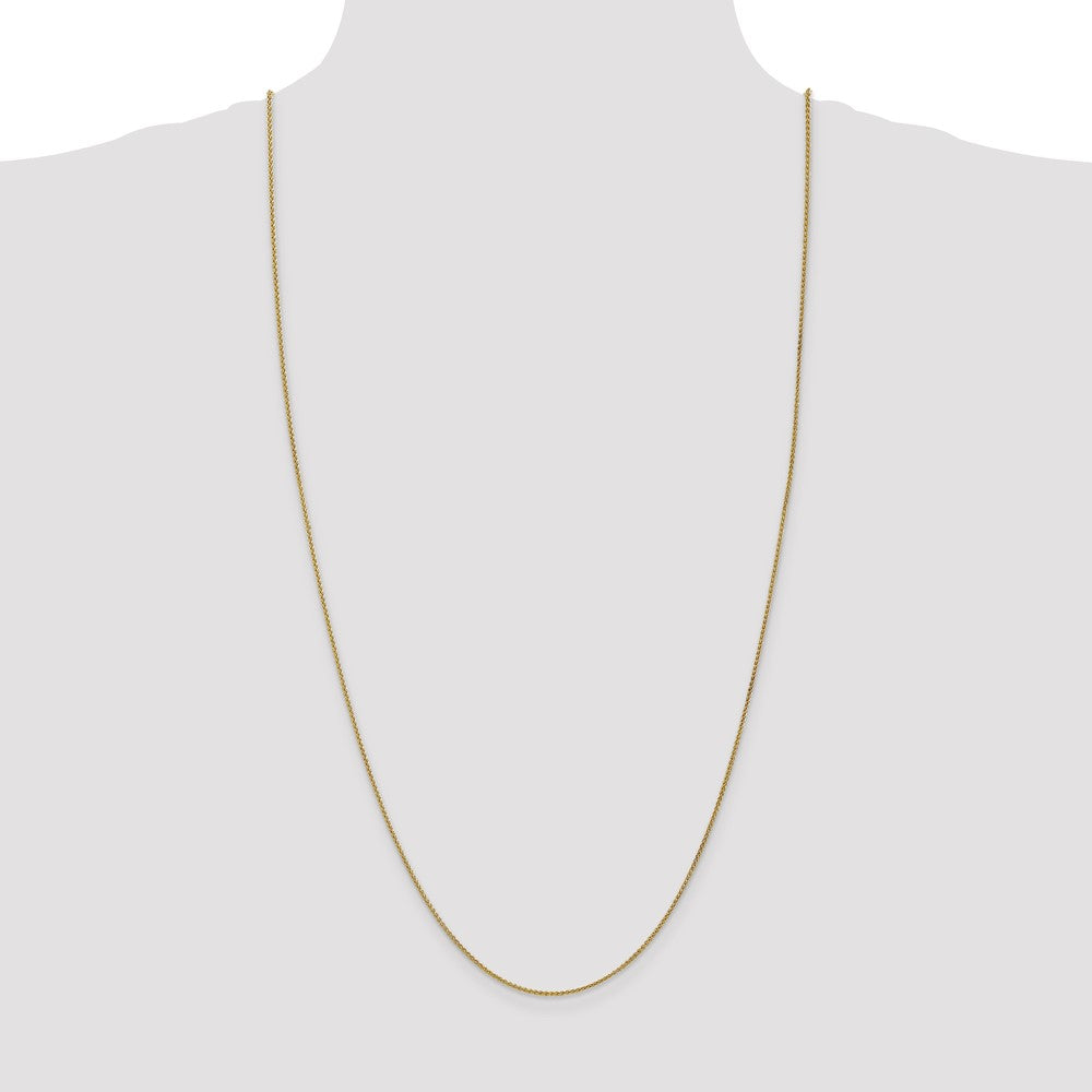 10k Yellow Gold 1.25 mm Spiga Chain (2.6 grams)