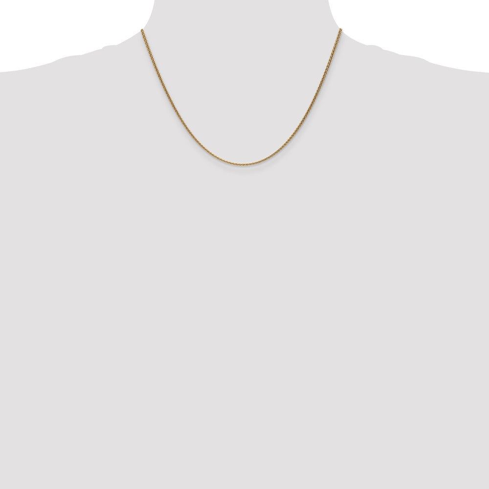 10k Yellow Gold 1.7 mm Spiga Chain (4.35 grams)