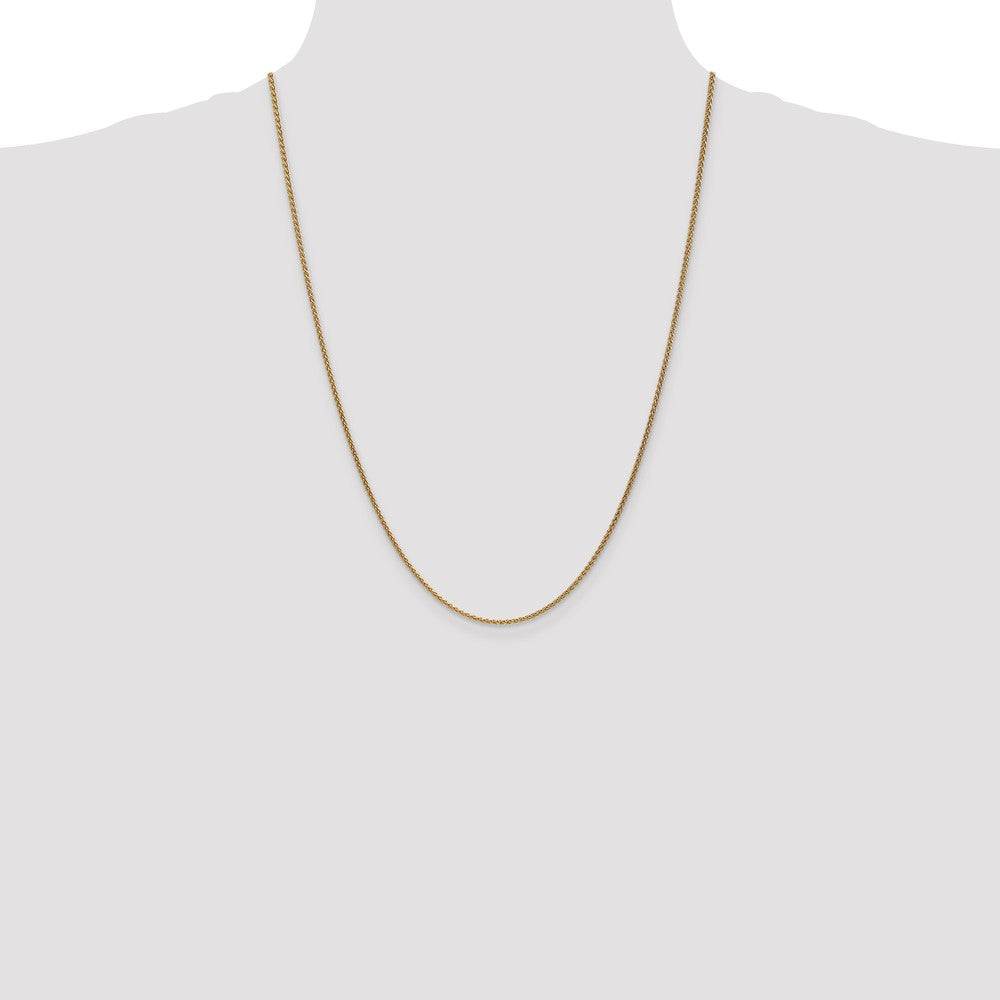 10k Yellow Gold 1.7 mm Spiga Chain (4.35 grams)