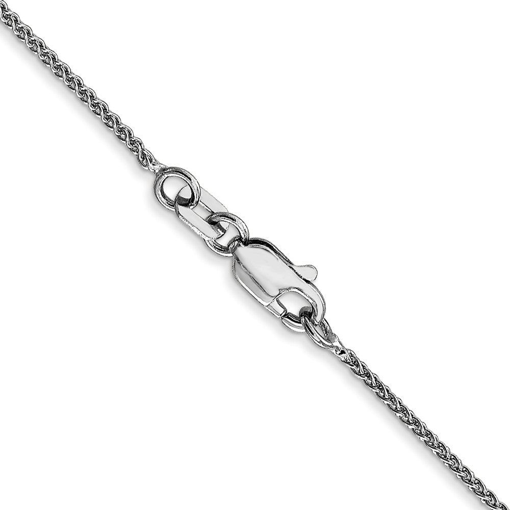 10k White Gold 1.05 mm Spiga Chain (1.78 grams)
