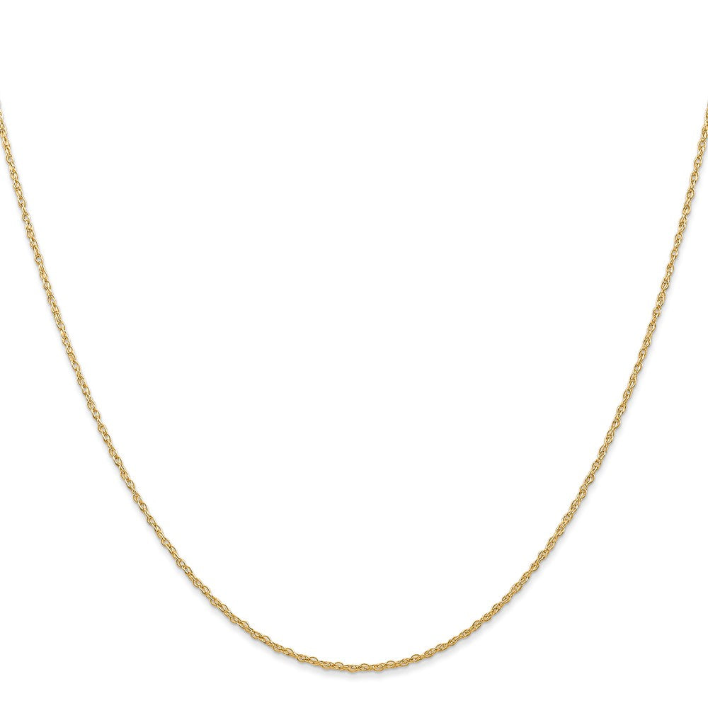 14k .7 mm Carded Cable Rope Chain (0.66 grams)