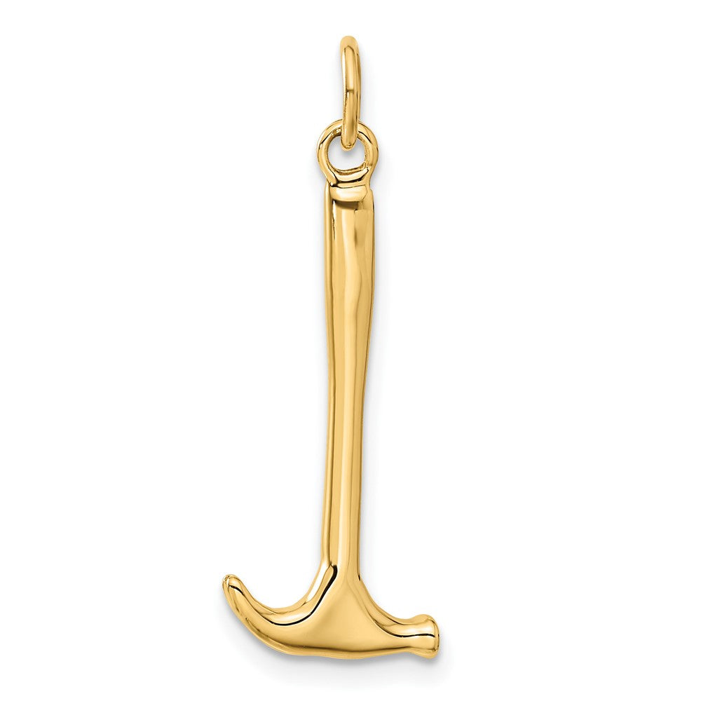 14k Yellow Gold 15 mm r Charm (1.47 grams)