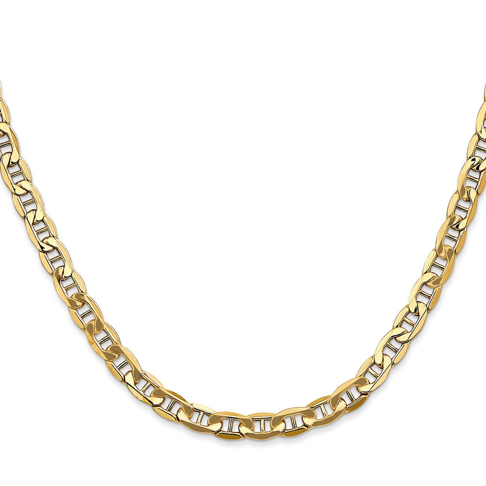 14k 4.75mm Semi-Solid Anchor Chain (8.65 grams)
