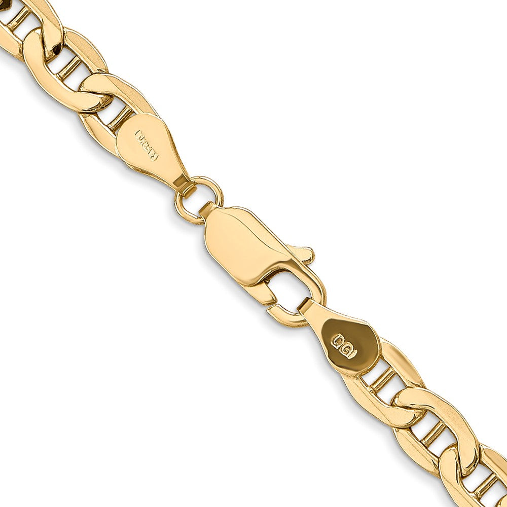 14k 4.75mm Semi-Solid Anchor Chain (8.65 grams)