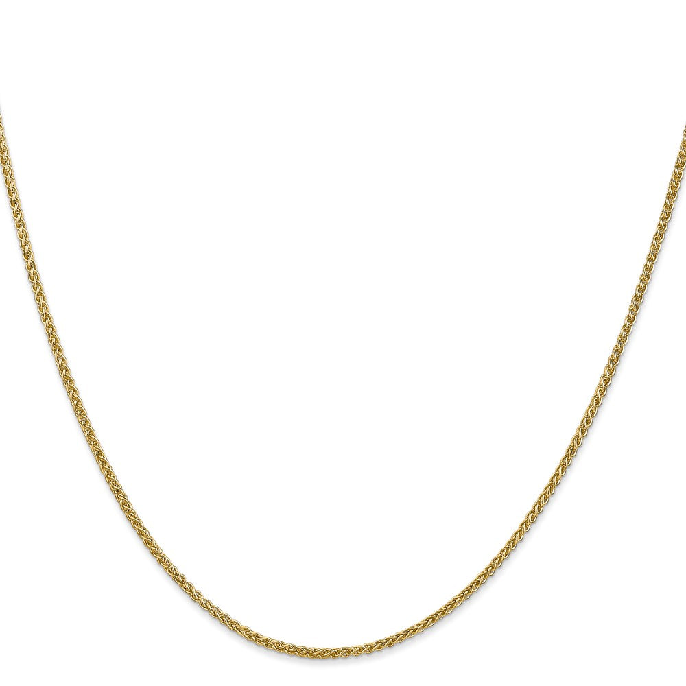 14k 1.55mm Semi-Solid Wheat Chain (2.19 grams)