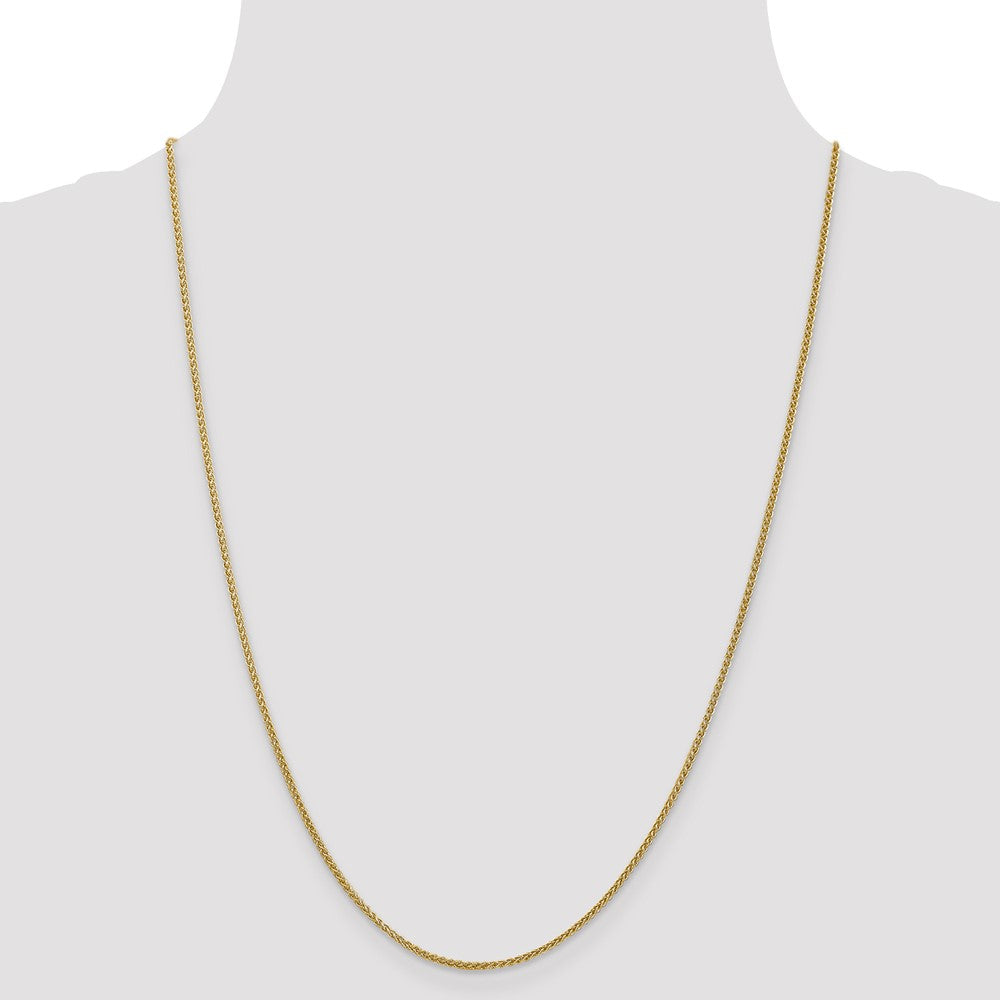 14k 1.55mm Semi-Solid Wheat Chain (2.19 grams)