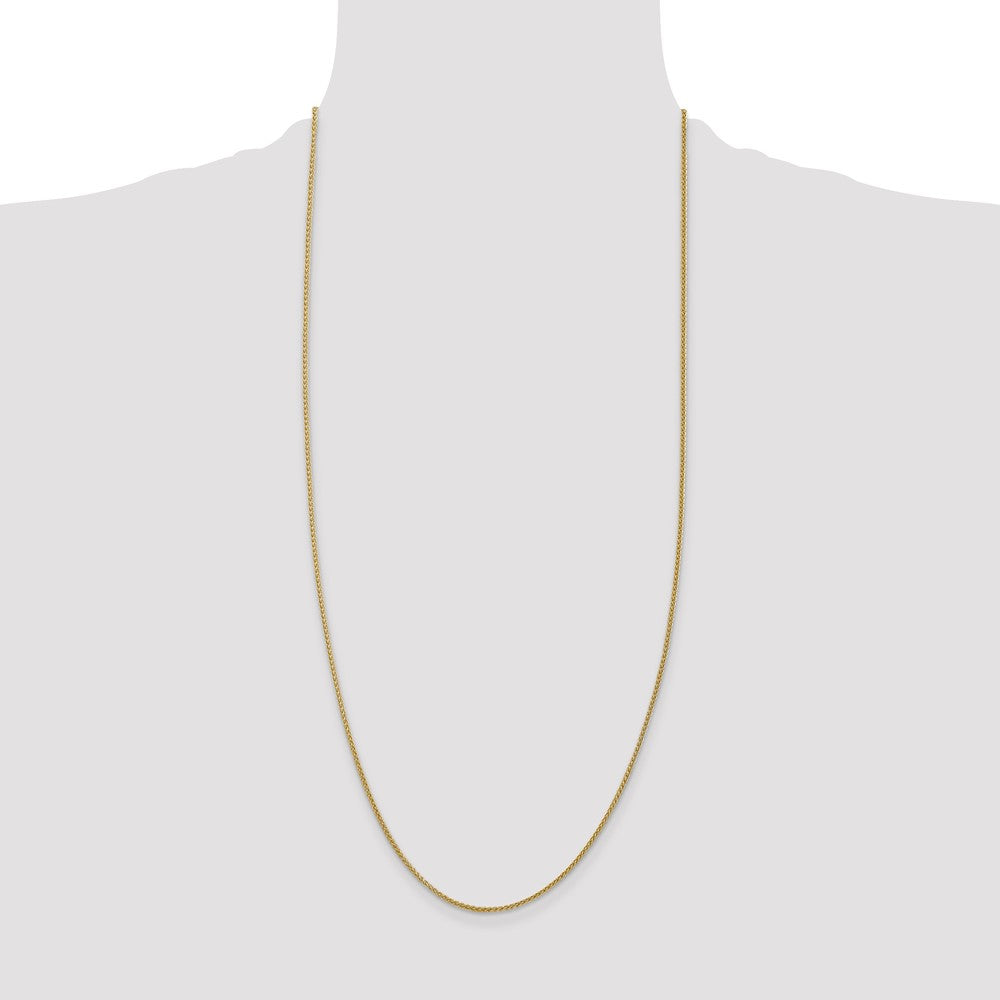 14k 1.55mm Semi-Solid Wheat Chain (2.19 grams)