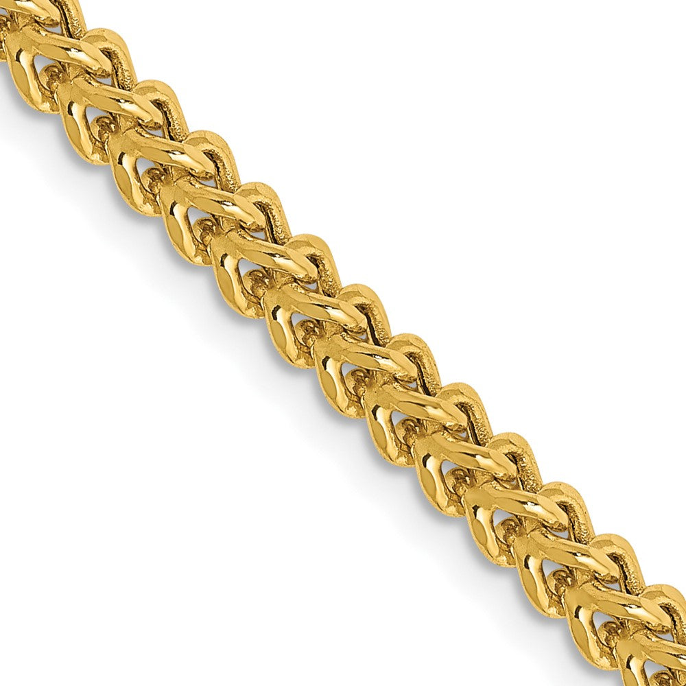 14k 3mm Semi-Solid Franco Chain (9.38 grams)