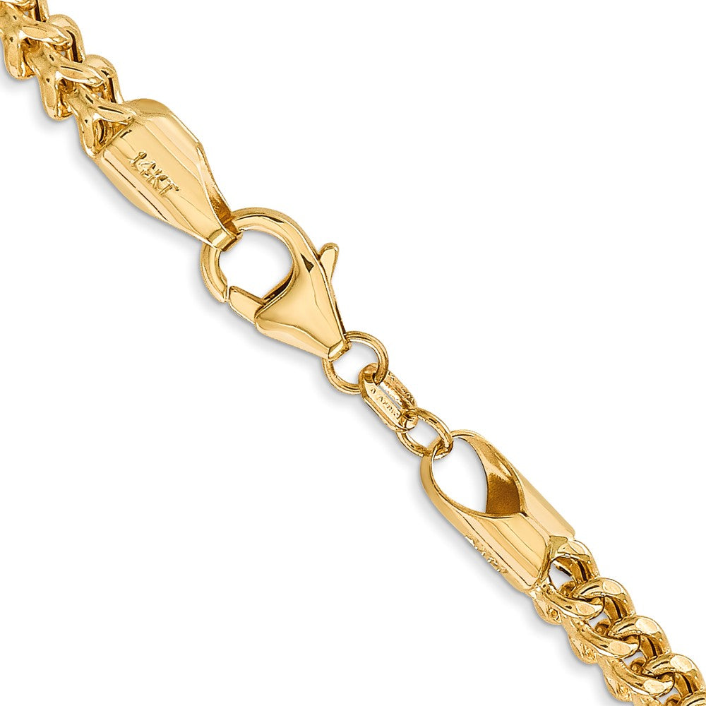 14k 3.7mm Semi-Solid Franco Chain (14.50 grams)