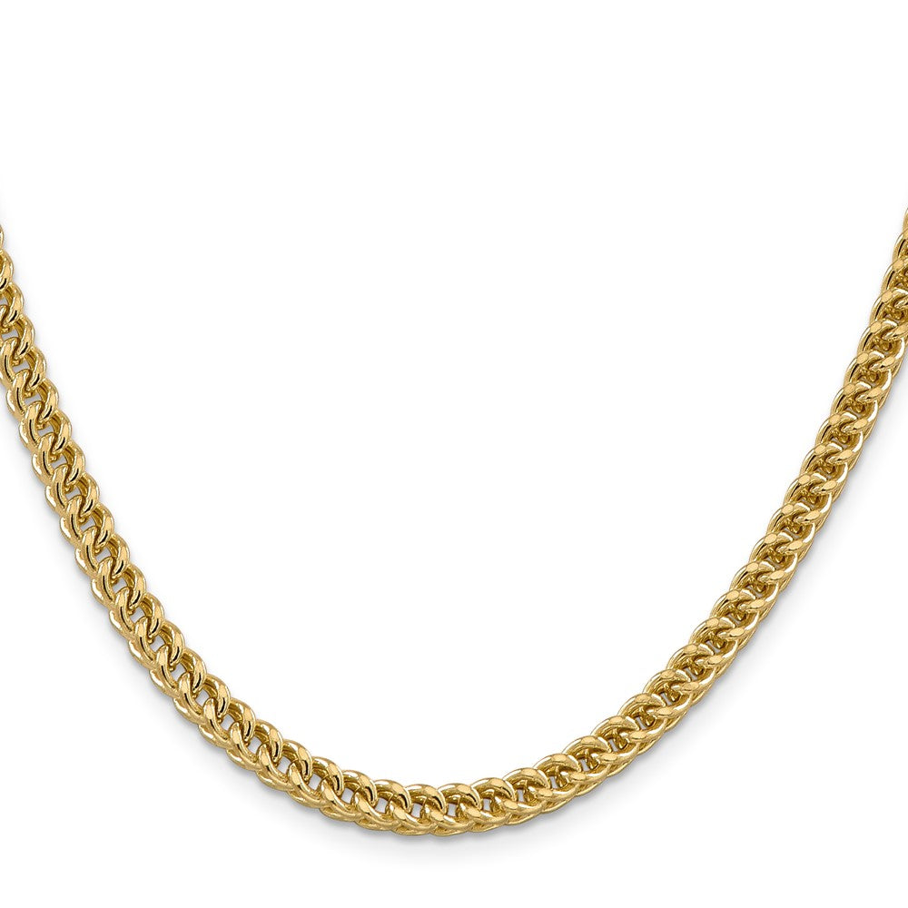 14k 4.5mm Semi-Solid Franco Chain (24.71 grams)