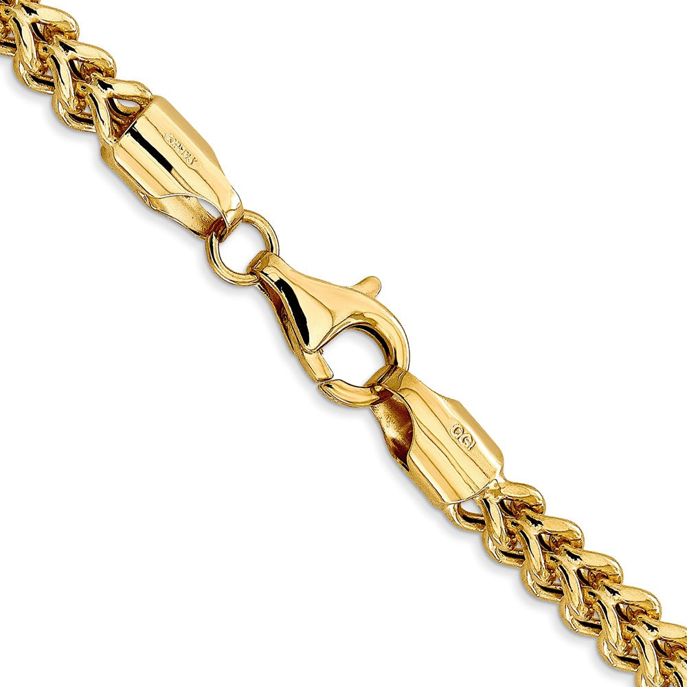 14k 4.5mm Semi-Solid Franco Chain (24.71 grams)